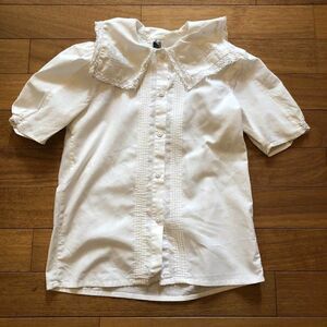 GOSSL Girls White Blouse Bavarian Vintage 10 14